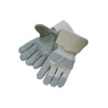 Серые корова сплит-кожа Full Palm Working Glove-3069